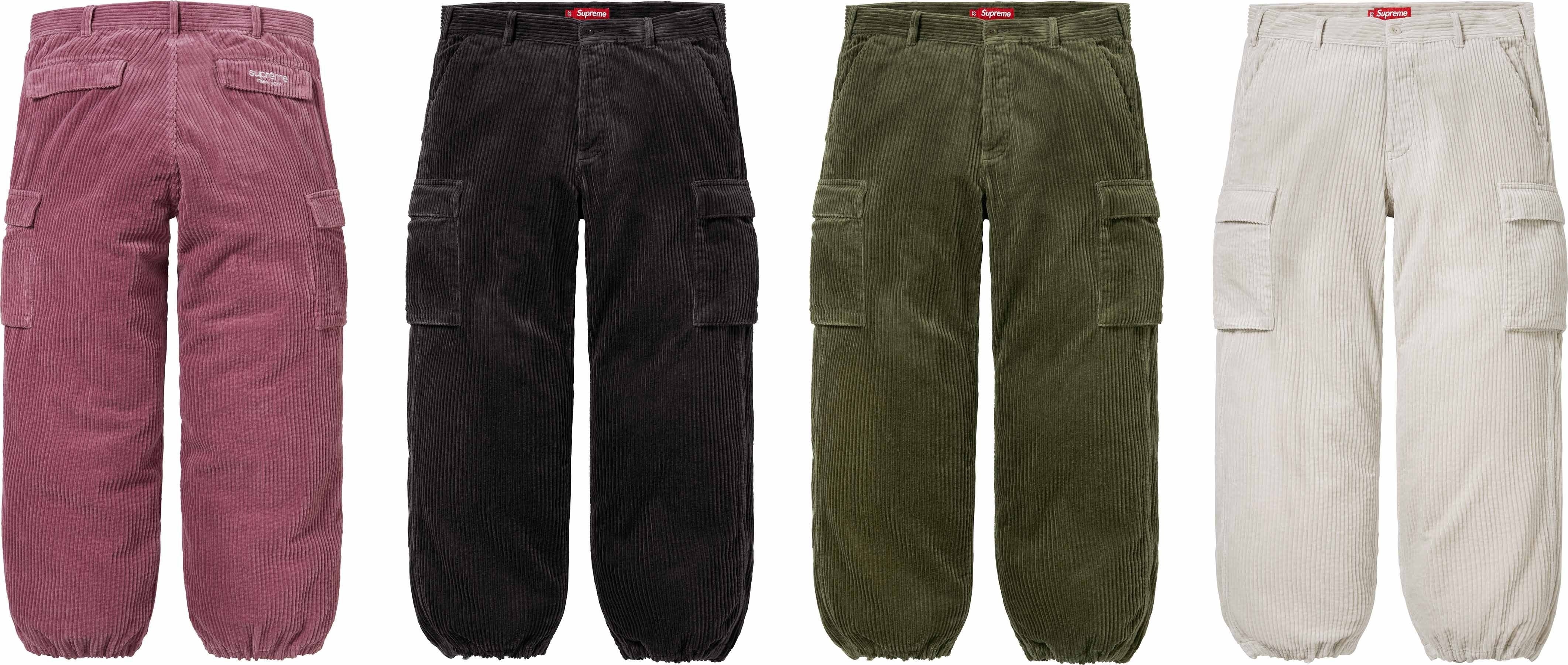 Wide Wale Corduroy Cargo Pant